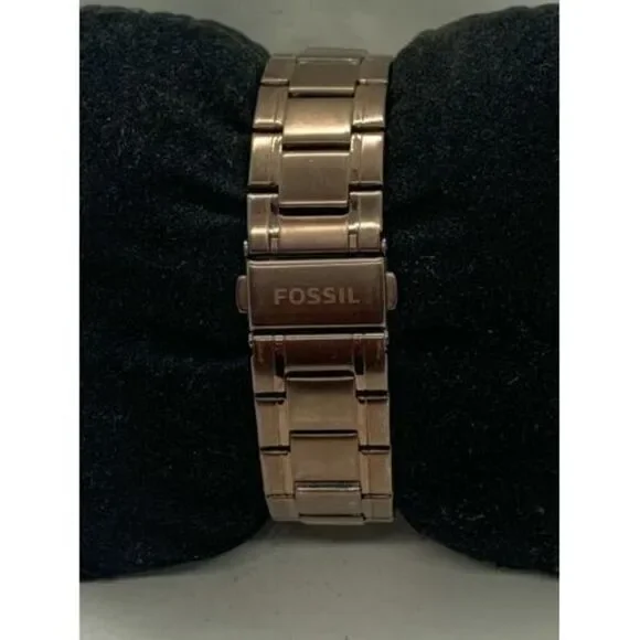 Fossil BQ2091 Men's Watch Analog Stainless Steel Band Brown Round Quartz D621 - Picture 4 of 9